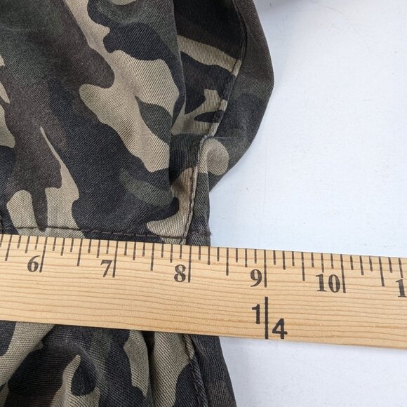 Miley Cyrus Max Azria Army Camo Pattern Junior Distressed Skinny Jeans Size 9 - Picture 7 of 11